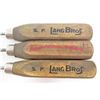Image 2 : LOT OF 3 ADVERTISING ICE PICKS WITH WOOD HANDLES