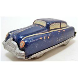 VINTAGE TIN LITHO KEY WIND FRICTION TOY CAR