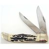 Image 1 : CT252 Colt Black Stag Folding Hunter Pocket Knife