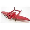 Image 1 : C. 1940S PRESSED STEEL AIRPLANE TOY WITH DOUBLE TAILS