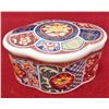 Image 1 : VINTAGE IMARI IMPERIAL TRINKET DISH WITH LID
