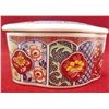 Image 2 : VINTAGE IMARI IMPERIAL TRINKET DISH WITH LID