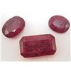 Image 1 : LOT OF 118.1 CTS. OF NATURAL RED RUBIES