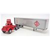 Image 1 : DIECAST WINROSS MCLEAN SEMI TRUCK & TRAILER TOY