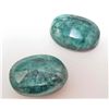 Image 2 : LOT OF 134.4 CTS OF GREEN EMERALDS