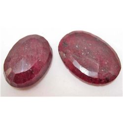 LOT OF 154.0 CTS OF NATURAL RUBIES