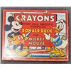 Image 1 : 1946 WALT DISNEY MICKEY & DONALD METAL CRAYON BOX