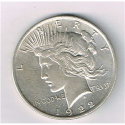 1922 Peace Dollar