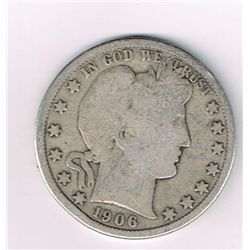 1906-D Barber Half