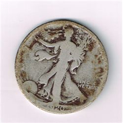 1920-S Walking Liberty Half