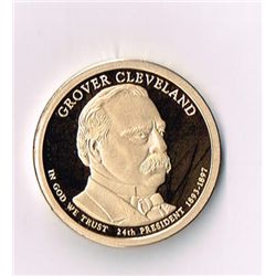 Grover Cleveland (2nd Term) Proof Presidental Dollar