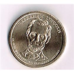 Abraham Lincoln 2010-P Presidental Dollar