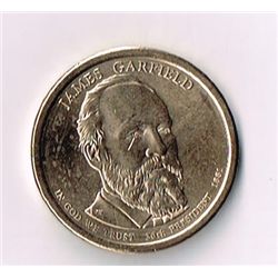 James Garfield 2011-D Presidental Dollar