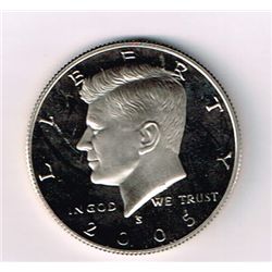 2005-S Proof Kennedy Half