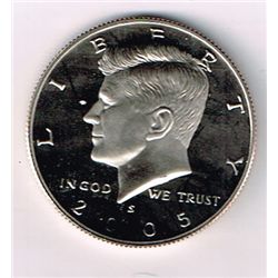 2005-S Proof Kennedy Half