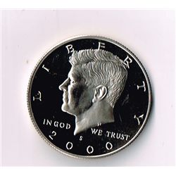 2000-S Proof Kennedy Half