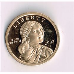 2003-S Proof Sacagawea Dollar