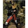 Rowland Davidson (b.1942) YOUNG GIRL HOLDING DOG signed lower right oil on canvas 51 by 41cm., 20...
