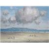 David Hone PPRHA (b.1928) SANDYMOUNT STRAND, LOOKING TOWARDS HOWTH signed lower right oil on canv...