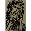 Markey Robinson (1918-1999) TAHITIAN MAIDEN signed lower right gouache on board 44 by 30cm., 17.5...