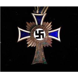 WWII German Nazi Silver Mother Cross