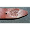 Image 3 : NAZI LEATHER HELMET CHINSTRAP-2 PC-MAKER MARKED