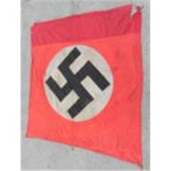 LARGE GAU NAZI PARTY HQ BANNER-81/2 X 91/2' VERY RARE