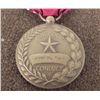 Image 3 : WWII NAMED GOOD CONDUCT OFFICER MEDAL & VISOR CAP EAGLE