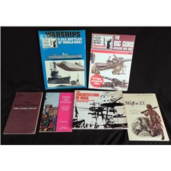 Lot of 6 Miscellaneous Military Books