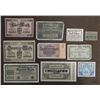 Image 1 : 10 GERMAN CURRENCY ORIGINAL PCS-EARLY 1900'S