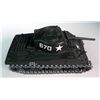 Image 4 : 2 VINTAGE WWII DIECAST TANKS BY SOLIDO-SHERMAN & M47