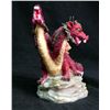 Image 2 : VINTAGE STATUE OF A DOUBLE HEADED, WINGED DRAGON-