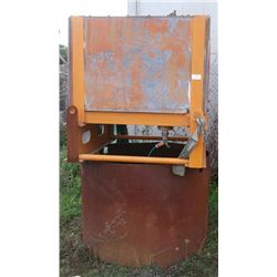 Water tank On Frame & Steel Bin