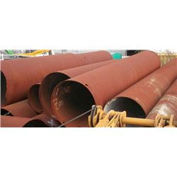 Qty of  Long Steel Casings- Silver
