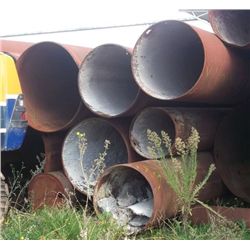 Qty of Long Steel Casings - Yellow