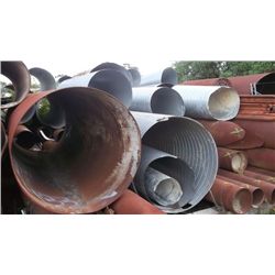 Qty of Short Galvansied Pipes