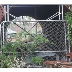 Pair of Galvanised Gates