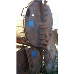 2 x 1.2M Dia Cutting Heads- Blue