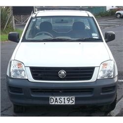 2005 Holden Rodeo 4x2 LX S/ Cab Ute # DAS195