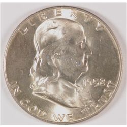 1952 FRANKLIN HALF DOLLAR, MS-65