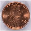 Image 2 : 1969 LINCOLN CENT PCGS MS-64 RD