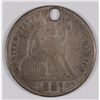 Image 1 : 1887 SEATED DIME (LOVE TOKEN)