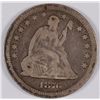 Image 1 : 1876-CC SEATED QUARTER VG/F