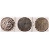 Image 2 : LOT OF 3 CIRCULATED MORGAN DOLLARS 1880, 1881, 1881-O