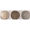 Image 1 : LOT OF 3 CIRCULATED MORGAN DOLLARS 1887-S, 1888-O, 1889