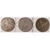 Image 2 : LOT OF 3 CIRCULATED MORGAN DOLLARS 1896-O, 1896-S, 1897