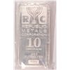 Image 1 : 10 OZ SILVER BAR REPUBLIC METALS