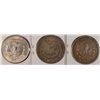 Image 2 : LOT OF 3 CIRCULATED MORGAN DOLLARS 1898, 1921, 1921-D