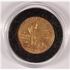 Image 2 : 1915 CIRCULATED $2.50 GOLD INDIAN