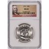 Image 1 : 1957 FRANKLIN HALF DOLLAR NGC MS-64